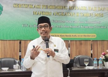 Kepala Kemenag Kota Banda Aceh Hadiri Acara Sertifikasi Pembimbing Manasik Haji dan Umrah