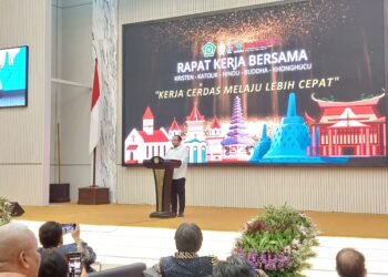 Menag Minta di Masa Depan tidak Ada lagi Umat yang Susah Mendirikan Tempat Ibadah