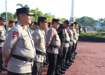 Kapolda Aceh Ingatkan Personel Pengamanan TPS Profesional dan Jaga Netralitas