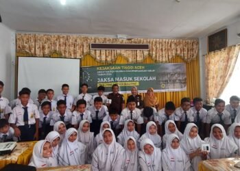 Kejati Aceh Sosialisasi Pencegahan Perilaku Bullying kepada Siswa di Banda Aceh