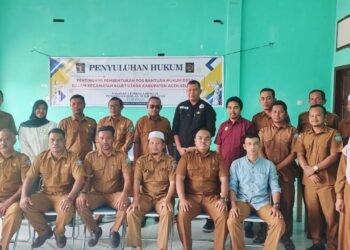 Penyuluhan Hukum Pedang Keadilan Disambut Antusias Keucik Kluet Utara