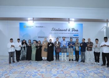 Wali Kota Illiza Sambut Maulid Nabi dengan Sholawat Bersama Munsyid Mesir Mostafa Atef