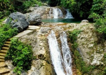 Air Terjun Tingkat Tujuh jadi Primadona saat libur lebaran Idul Adha
